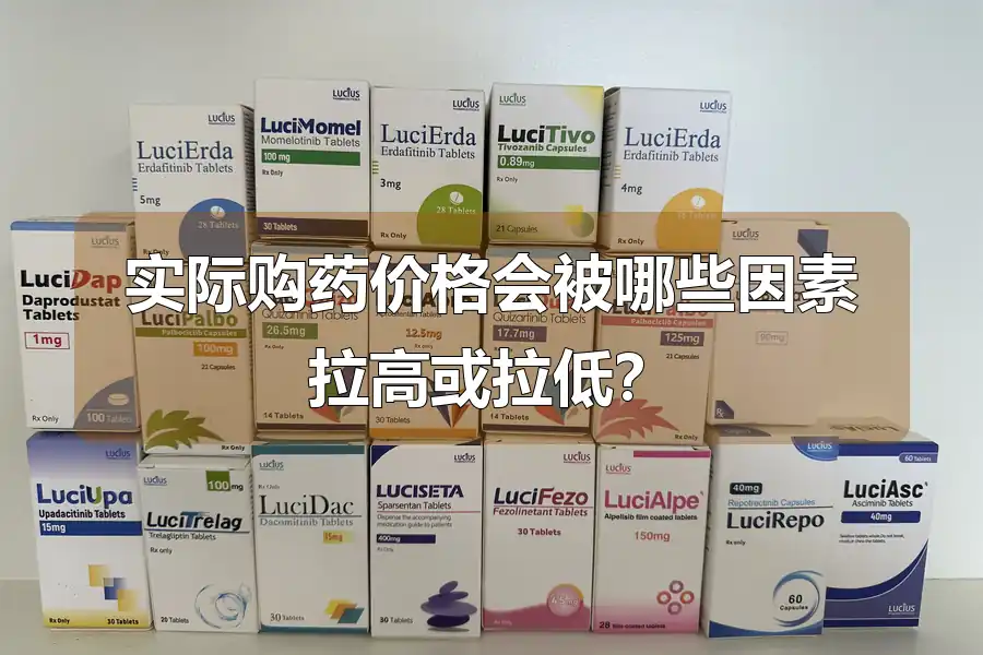实际购药价格会被哪些因素拉高或拉低？
